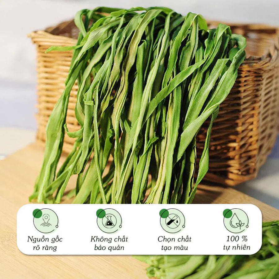 Rau tiến vua khô 100g, hàng loại 1, rau cung đình, rau cần biển, dai giòn, xanh mướt, dùng trộn gỏi
