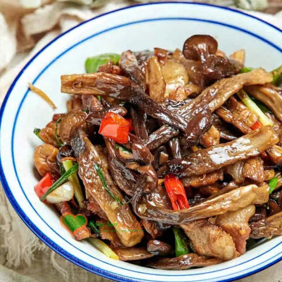 Nấm Lộc Nhung Khô (Nấm Nhung Hươu) Loại 1 | Nguyên Thân, Không Vụn, Giòn, Ngọt Ngon