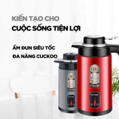 Giữ Nhiệt Nhiệt CUCKOO, Giữ Nhiệt, Giữ Ấm Nước Ủ Nóng Siêu Tốc Công Nhiệt 1500W Cao Cấp Dung Tích 3L - ST4